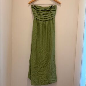 Elegant Green nordstroms Strapless Dress